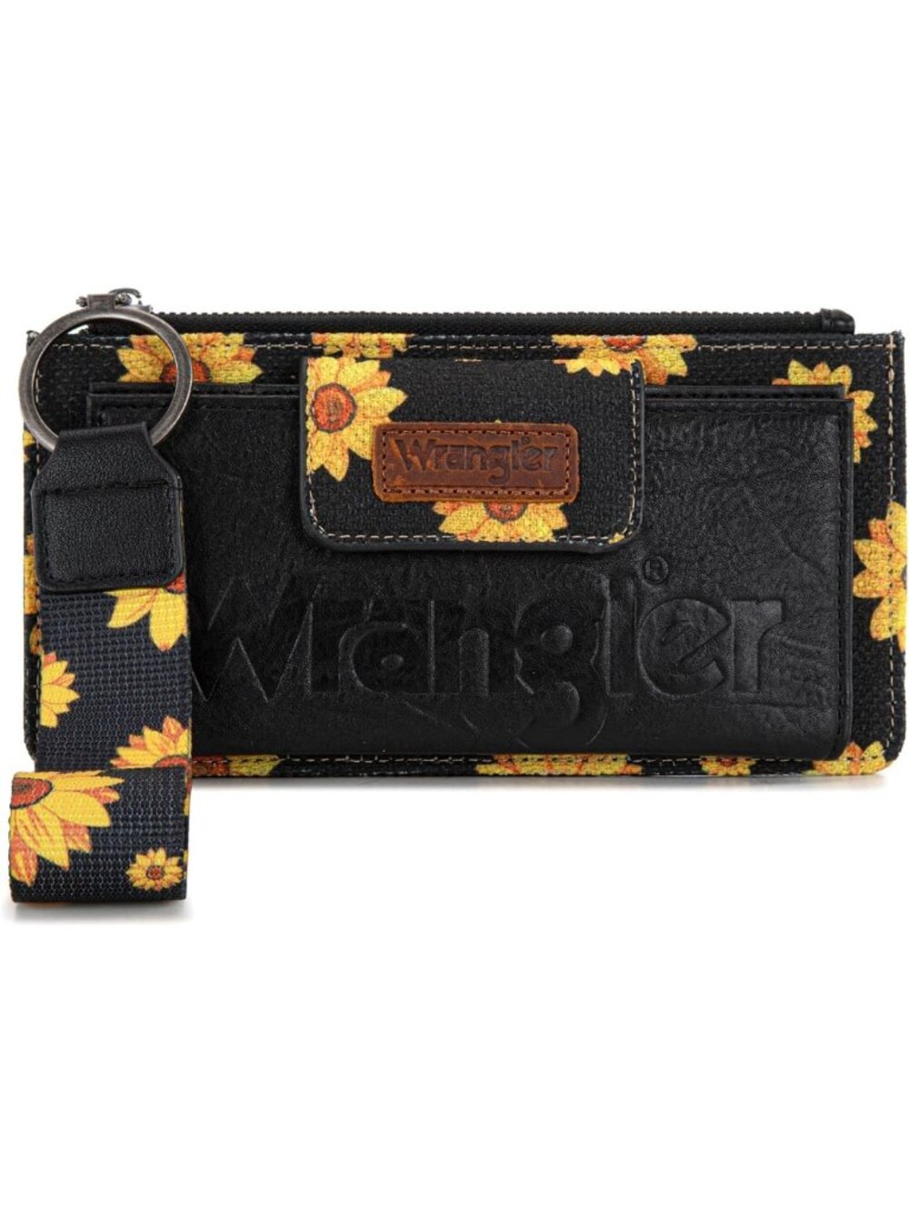Stylish Western Clutch Wristlet Wallet for Women | RFID Protection, Chic Design